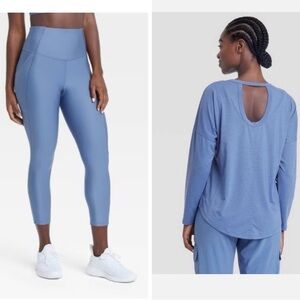 All in Motion Legging & Shirt Workout Set- NWOT